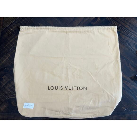 Louis Vuitton Beige Pull String Dust Bag 24" x 20" x 17" x 7" - Picture 1 of 2